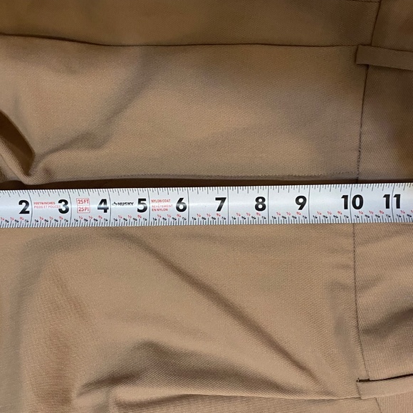 Babaton wool pleated neutral tapered pant. Sz 8 - Picture 10 of 16